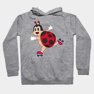 Ladybug Inline skating Roller skates Hoodie